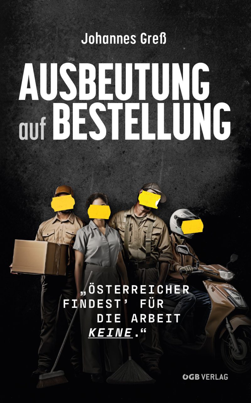 Buchcover "Ausbeutung auf Bestellung"