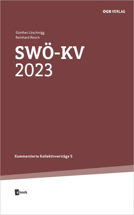 Coverbild von Buch SWÖ KV 2023