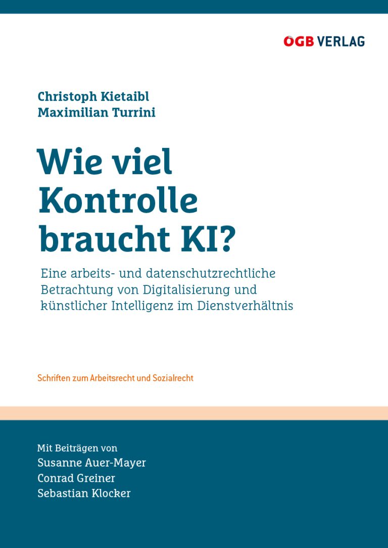 Buchcover "Wie viel Kontrolle braucht KI?"