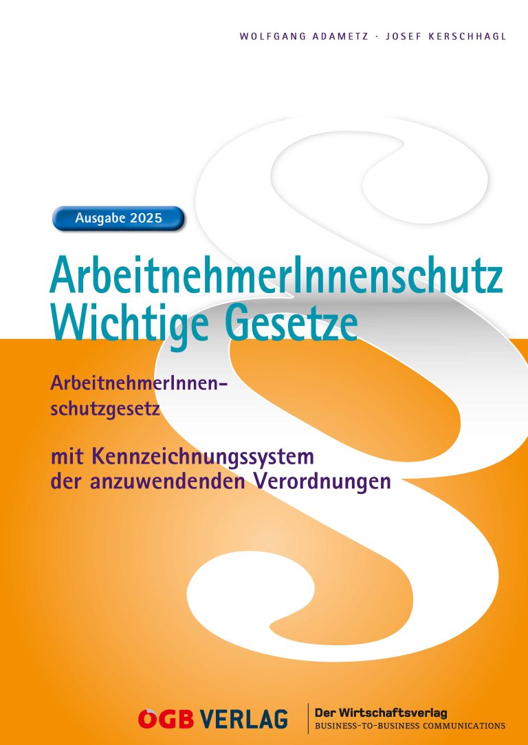 Buchcover "ArbeitnehmerInnenschutz"