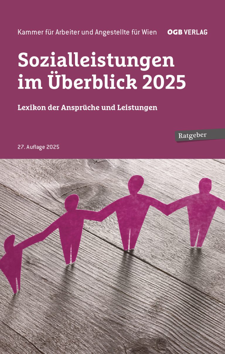 Buchcover "Sozialleistungen im Überblick 2025"